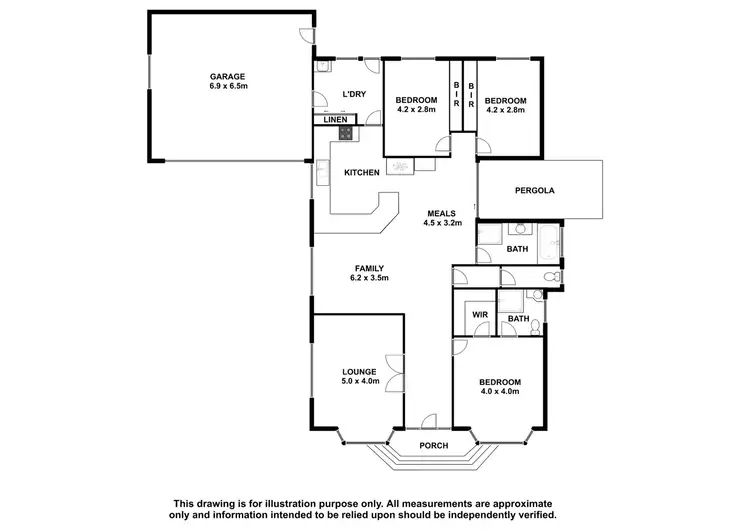 Floorplan of Homely house listing, 20 Marlow Court, Mount Gambier SA 5290
