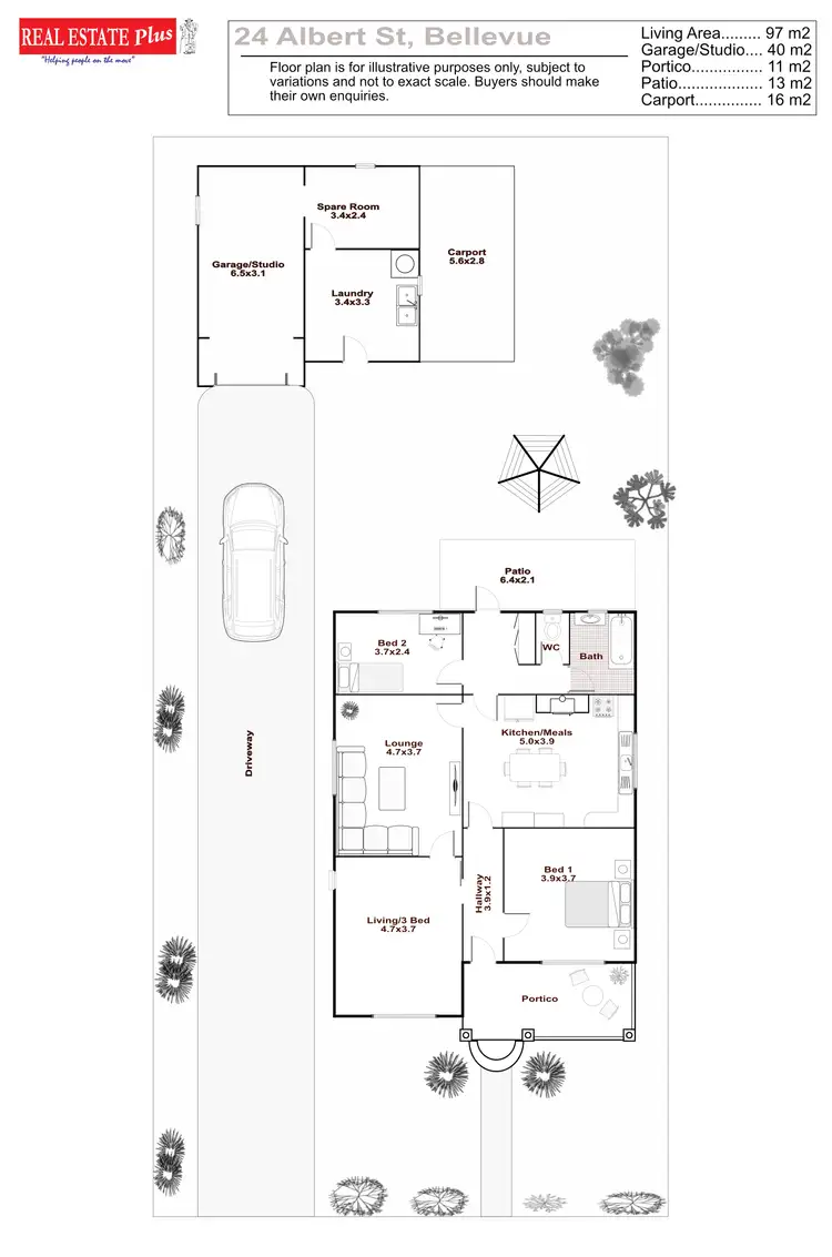 Floorplan of Homely house listing, 24 Albert Street, Bellevue WA 6056