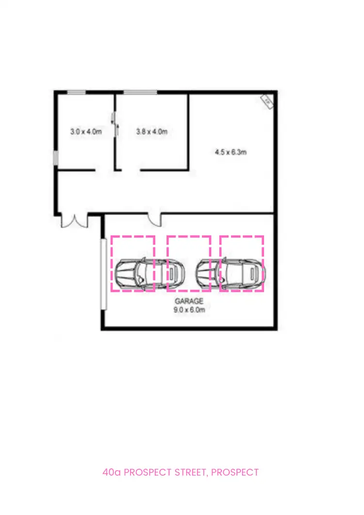 Floorplan of Homely land listing, 40a Prospect Street, Prospect TAS 7250