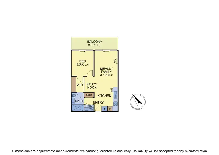 Floorplan of Homely unit listing, 304/4 Station Street, Blackburn VIC 3130