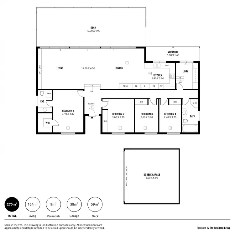 Floorplan of Homely house listing, 13 Christopher Ave, Greenhill SA 5140