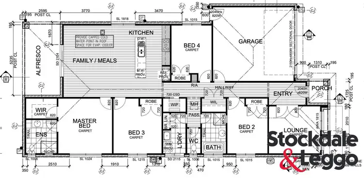Floorplan of Homely house listing, 5 Nelse Way, Werribee VIC 3030