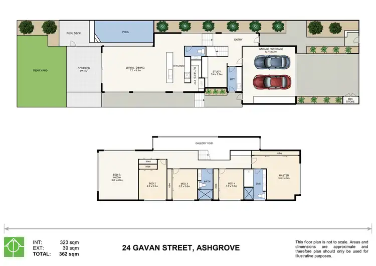 Floorplan of Homely house listing, 24 Gavan Street, Ashgrove QLD 4060
