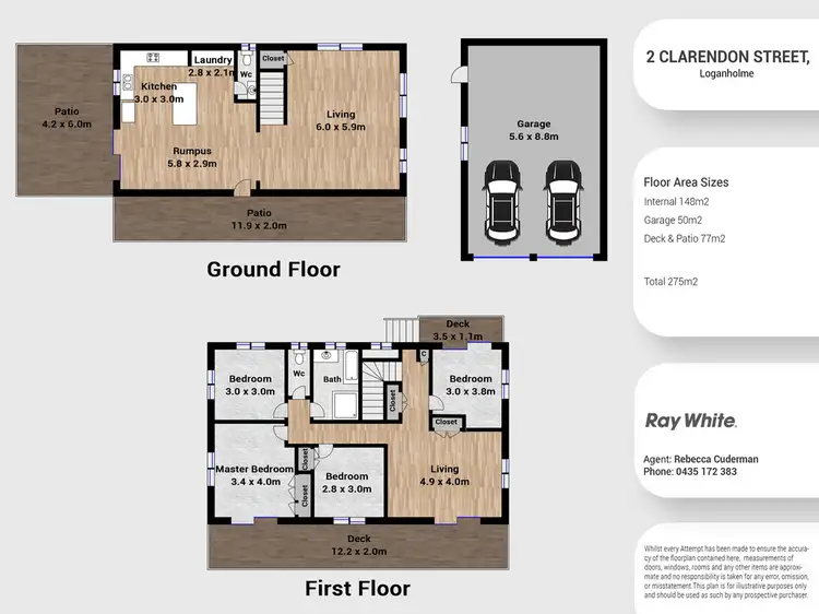 Floorplan of Homely house listing, 2 Clarendon Street, Loganholme QLD 4129