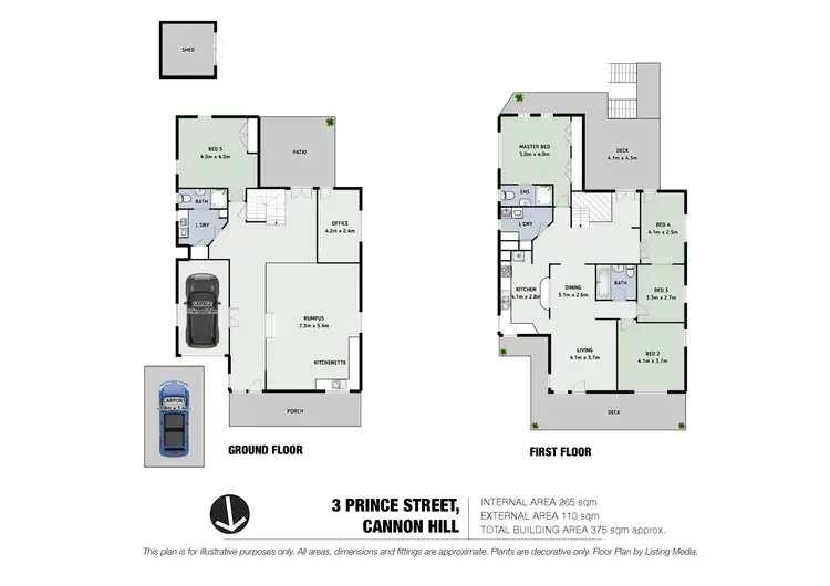 Floorplan of Homely house listing, 3 Prince Street, Cannon Hill QLD 4170