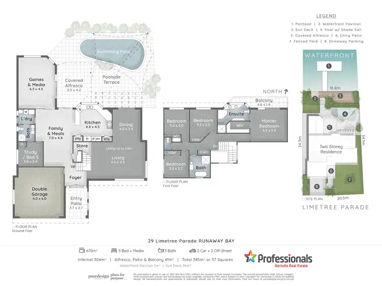 Floorplan of Homely house listing, 29 Limetree Parade, Runaway Bay QLD 4216