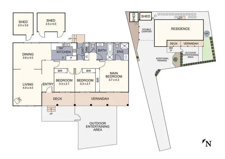 Floorplan of Homely house listing, 73A Dryden Concourse, Mooroolbark VIC 3138