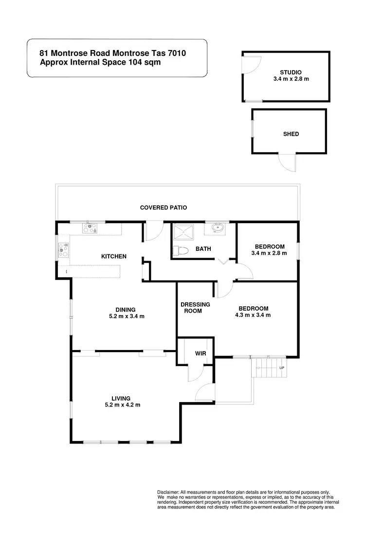 Floorplan of Homely house listing, 81 Montrose Road, Montrose TAS 7010