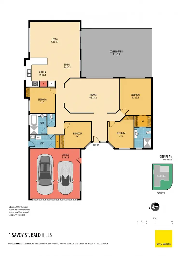 Floorplan of Homely house listing, 1 Savoy Street, Bald Hills QLD 4036