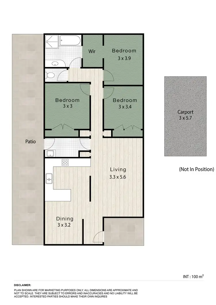 Floorplan of Homely house listing, 18 Bottle Brush Court, Kallangur QLD 4503