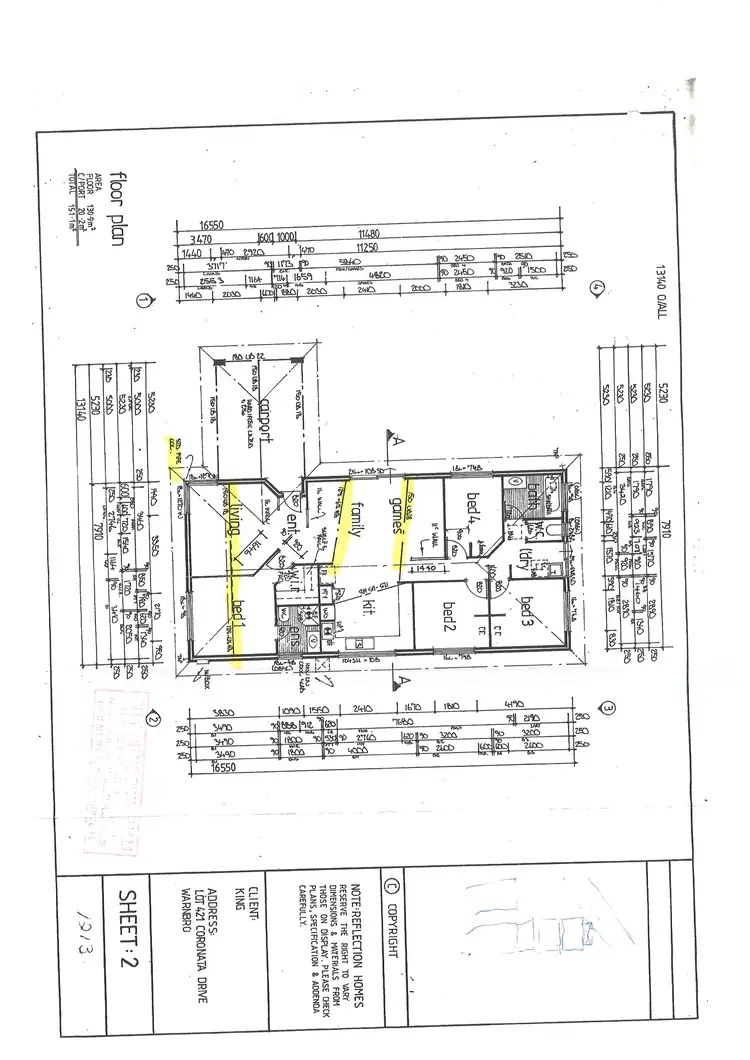 Floorplan of Homely house listing, 98 Coronata Drive, Warnbro WA 6169
