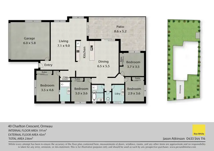 Floorplan of Homely house listing, 40 Charlton Crescent, Ormeau QLD 4208