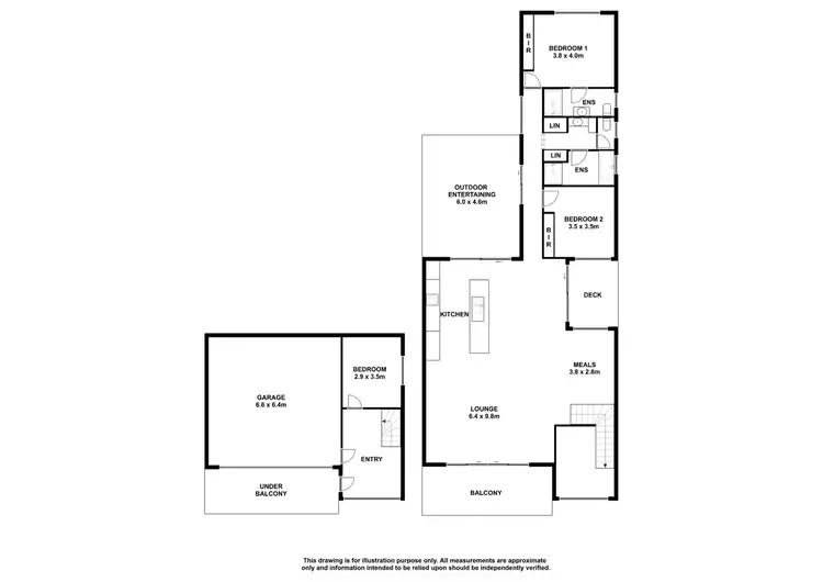 Floorplan of Homely house listing, 2/77 North Terrace, Mount Gambier SA 5290