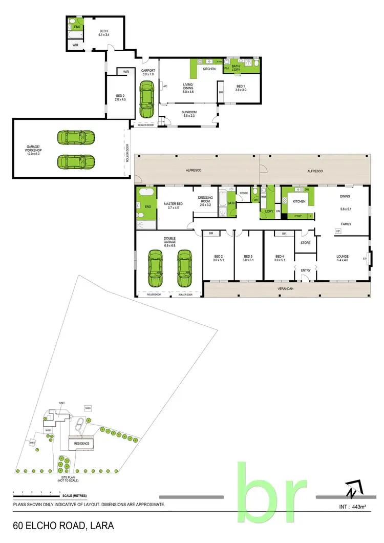 Floorplan of Homely house listing, 60 Elcho Road, Lara VIC 3212