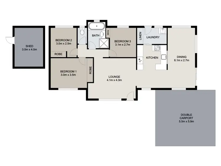Floorplan of Homely house listing, 19 Brett Place, Wynnum West QLD 4178