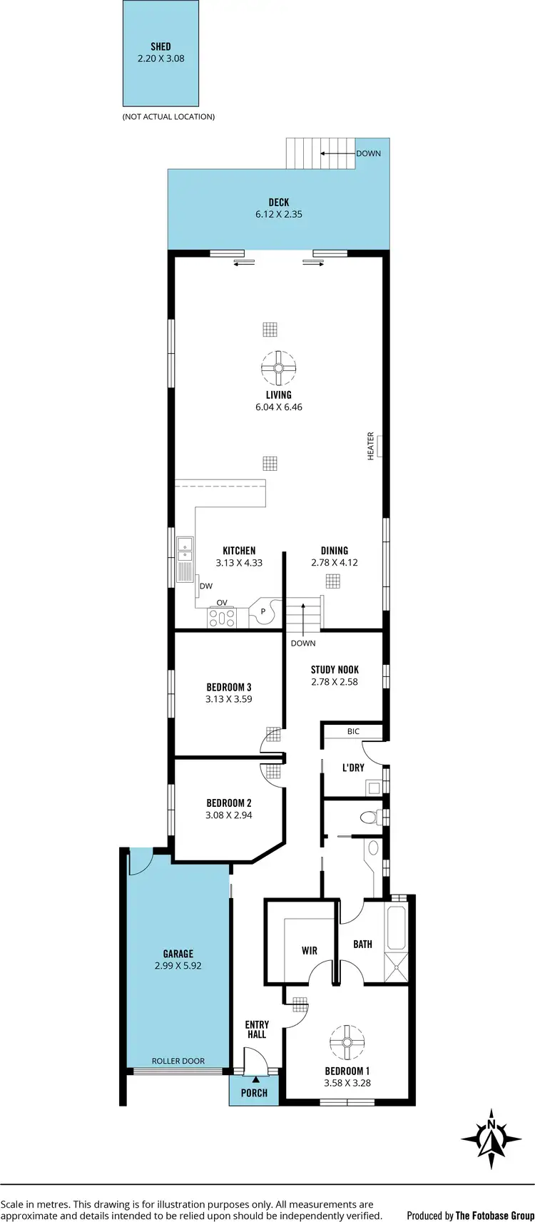 Floorplan of Homely house listing, 11b Windebanks Road, Aberfoyle Park SA 5159