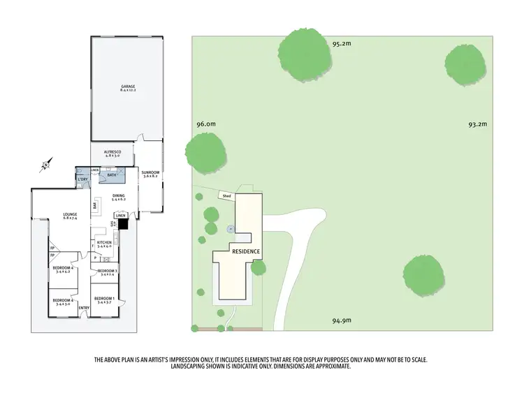 Floorplan of Homely other listing, 42 Bury Street, Euroa VIC 3666