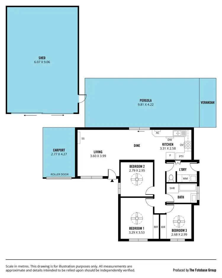 Floorplan of Homely house listing, 2 Abebe Court, Morphett Vale SA 5162