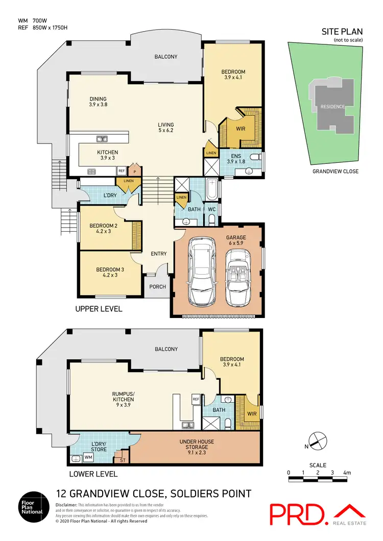 Floorplan of Homely house listing, 12 Grandview Close, Soldiers Point NSW 2317