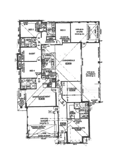 Floorplan of Homely house listing, 54 Excelsior Drive, Canning Vale WA 6155