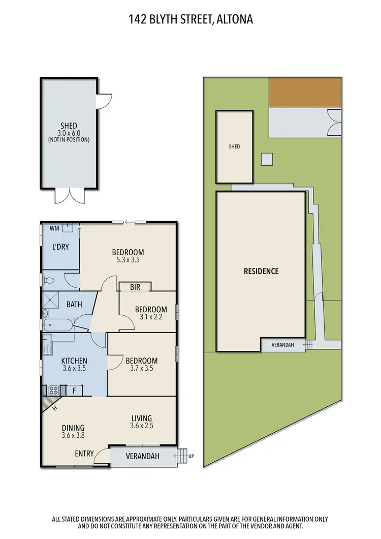 Floorplan of Homely house listing, 142 Blyth Street, Altona VIC 3018