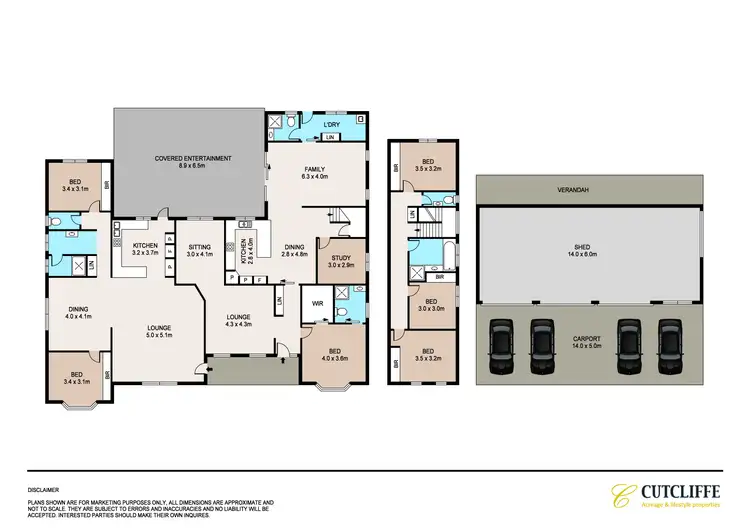 Floorplan of Homely rural property listing, 537 Terrace Road, Freemans Reach NSW 2756