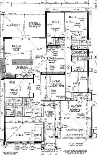 Floorplan of Homely house listing, 7 The Grandstand, Harrisdale WA 6112