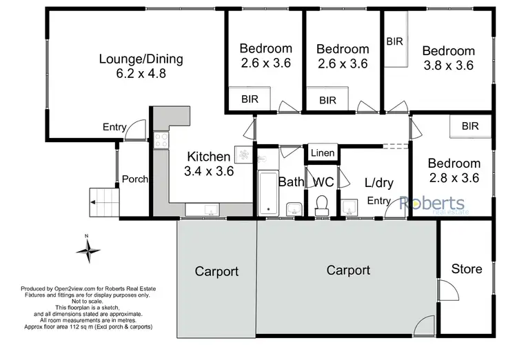 Floorplan of Homely house listing, 12 Herbert Street, Strahan TAS 7468