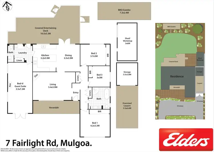 Floorplan of Homely house listing, 7 Fairlight Road, Mulgoa NSW 2745