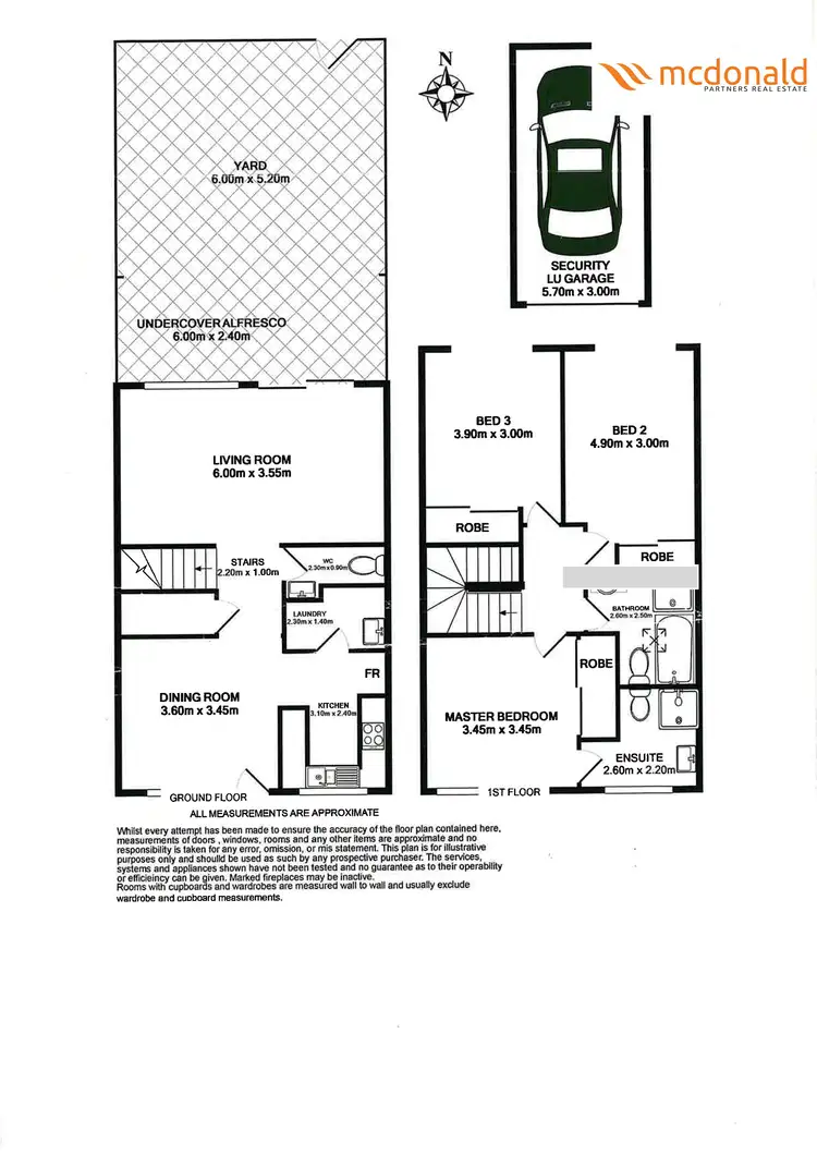 Floorplan of Homely townhouse listing, 39/41 Bath Road, Kirrawee NSW 2232