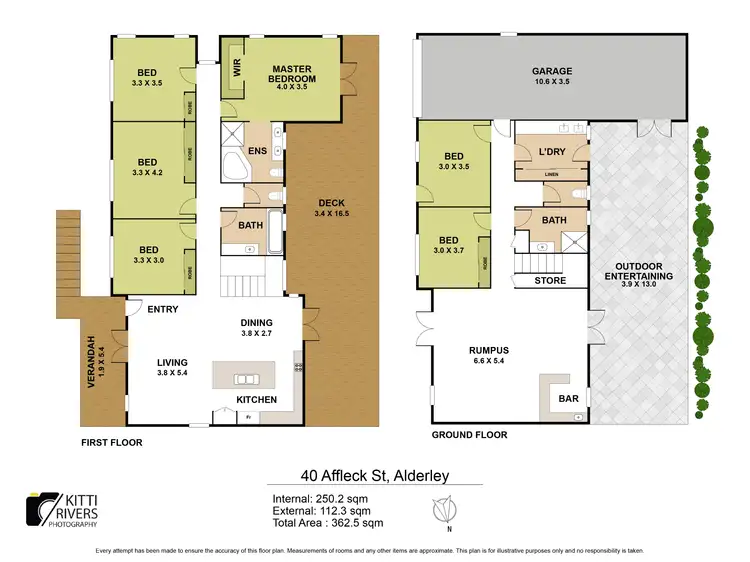Floorplan of Homely house listing, 40 Affleck Street, Alderley QLD 4051