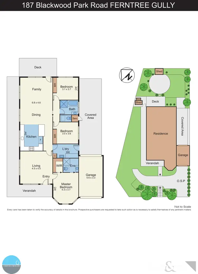 Floorplan of Homely house listing, 187 Blackwood Park Road, Ferntree Gully VIC 3156