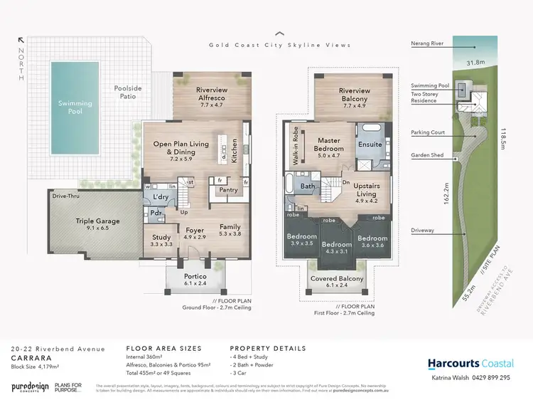 Floorplan of Homely house listing, 20-22 Riverbend Avenue, Carrara QLD 4211