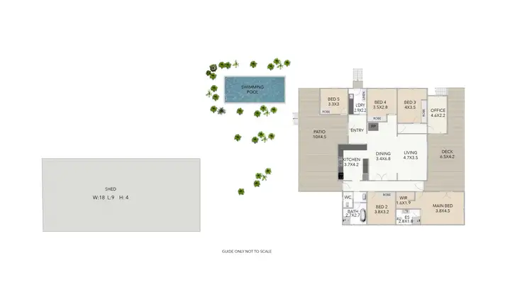 Floorplan of Homely house listing, 100 Minto Road, Croftby QLD 4310