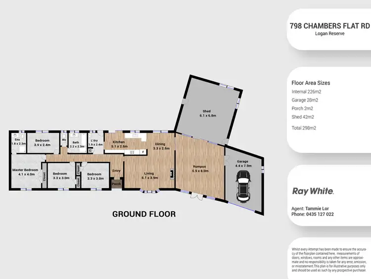 Floorplan of Homely house listing, 798-804 Chambers Flat Road, Logan Reserve QLD 4133