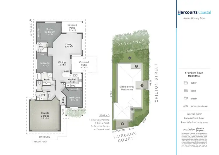 Floorplan of Homely house listing, 1 Fairbank Court, Merrimac QLD 4226