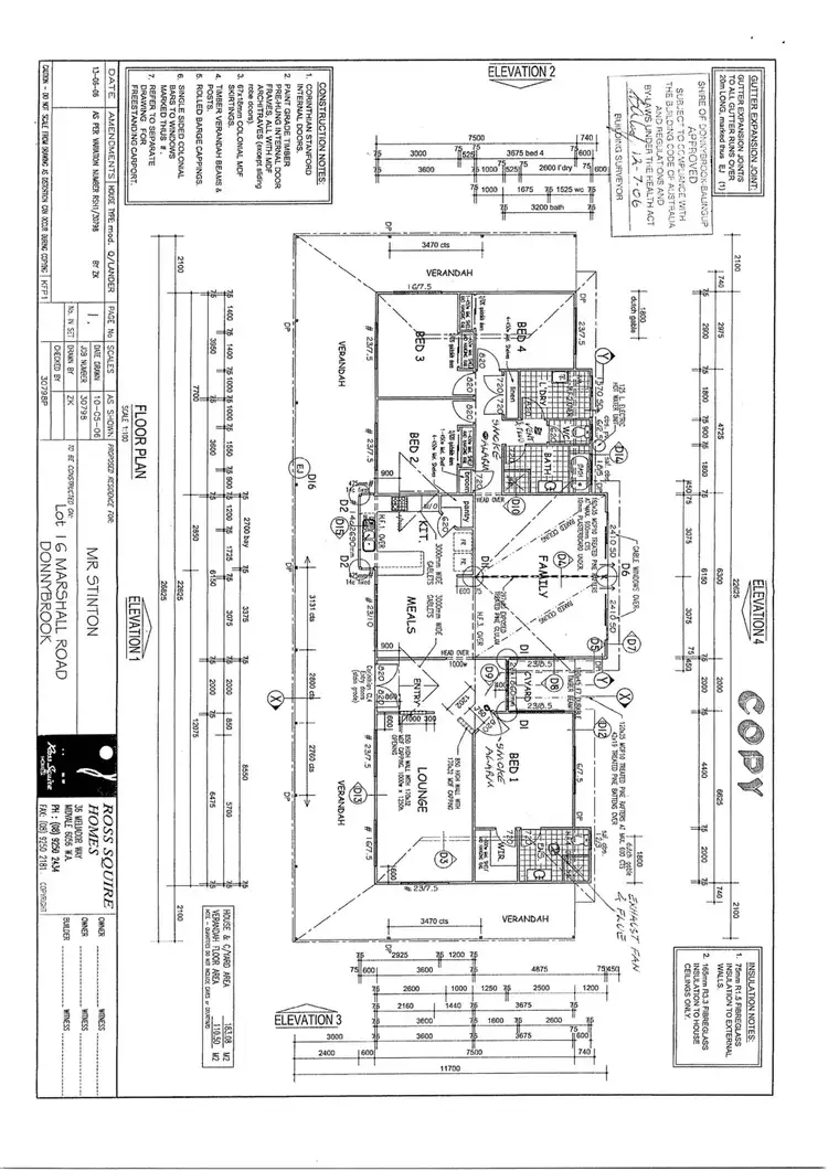 Floorplan of Homely rural property listing, 348 Marshall Road, Argyle WA 6239