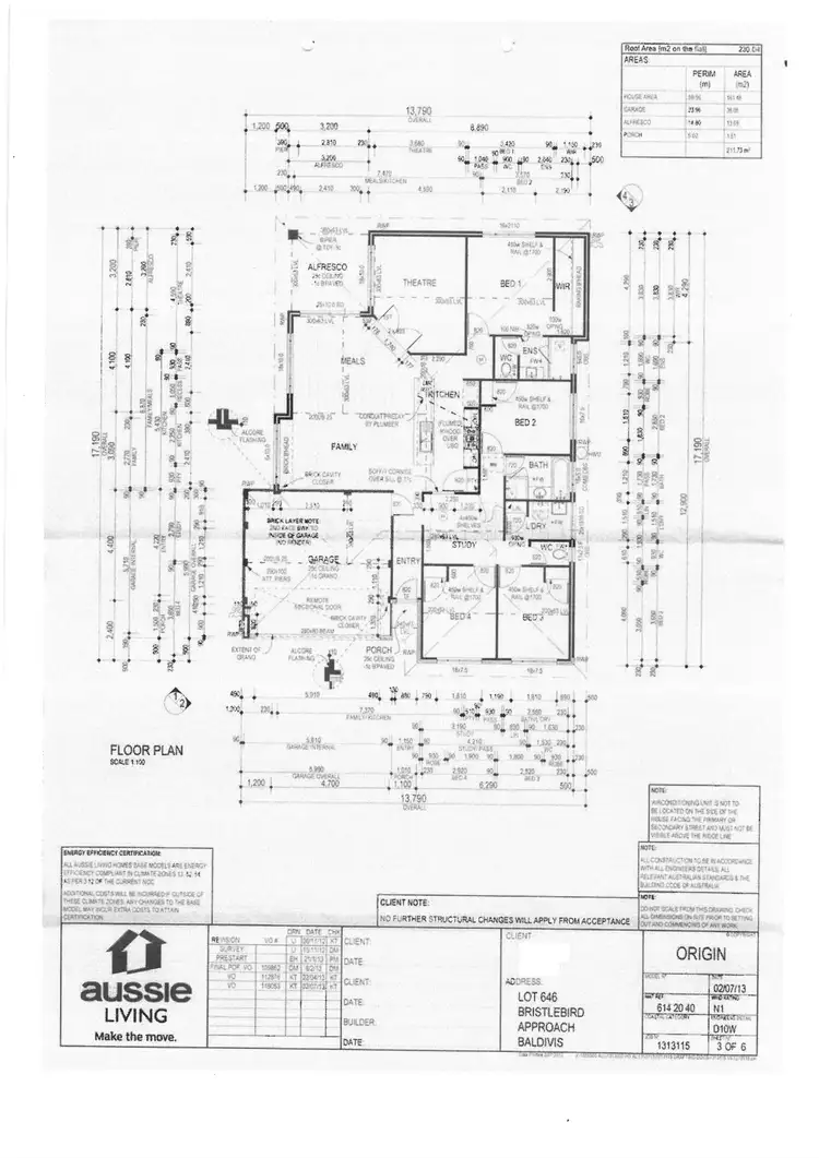 Floorplan of Homely house listing, 8 Bristlebird Approach, Baldivis WA 6171