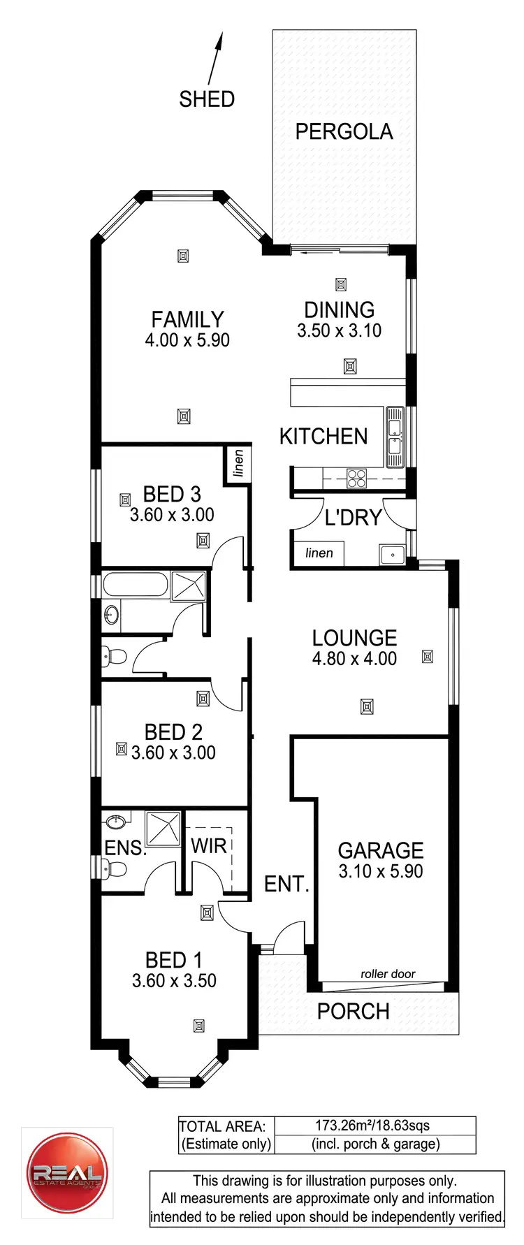 Floorplan of Homely house listing, 64 Charles Street, Prospect SA 5082