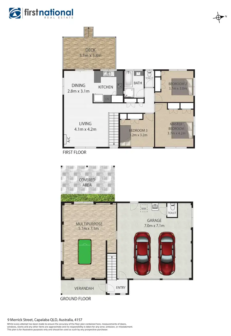 Floorplan of Homely house listing, 9 Merrick Street, Capalaba QLD 4157