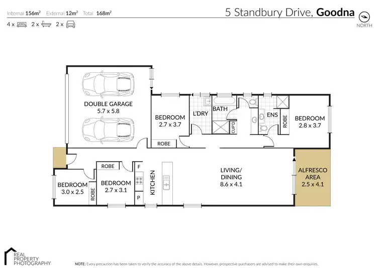 Floorplan of Homely house listing, 5 Stanbury Drive, Goodna QLD 4300