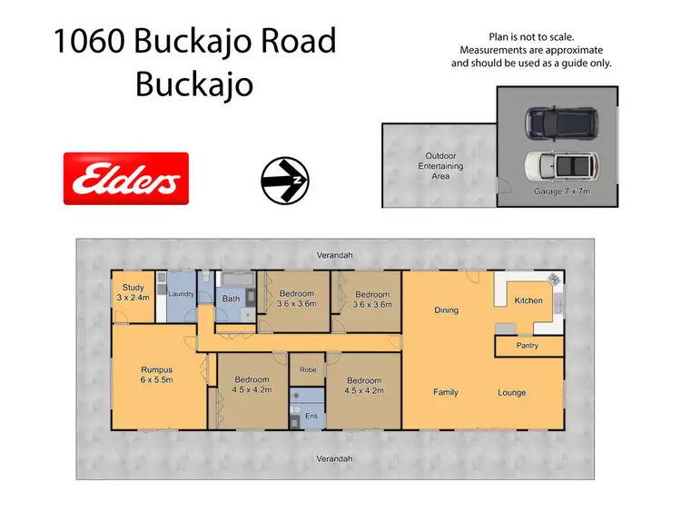 Floorplan of Homely house listing, 1060 Buckajo Rd, Buckajo NSW 2550