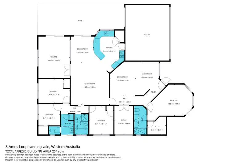 Floorplan of Homely house listing, 8 Amos Loop, Canning Vale WA 6155
