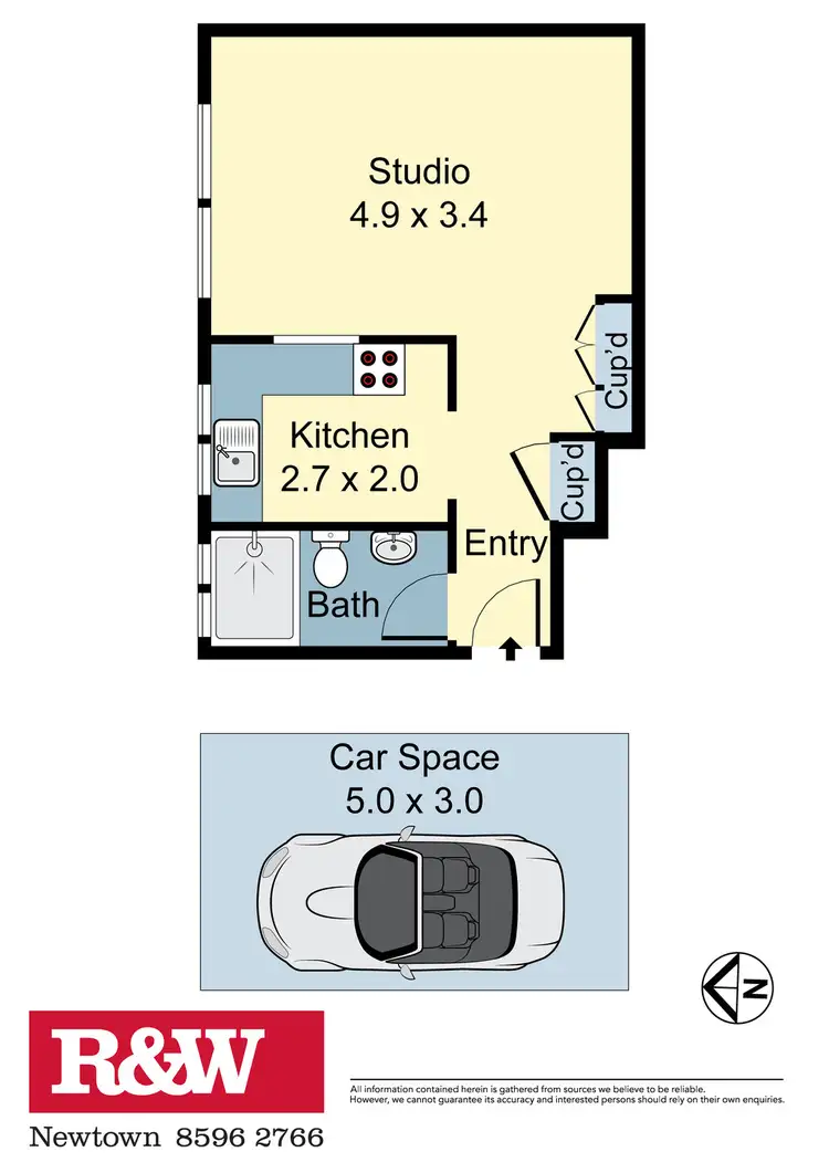 Floorplan of Homely apartment listing, 5/264-270A Bridge Road, Forest Lodge NSW 2037