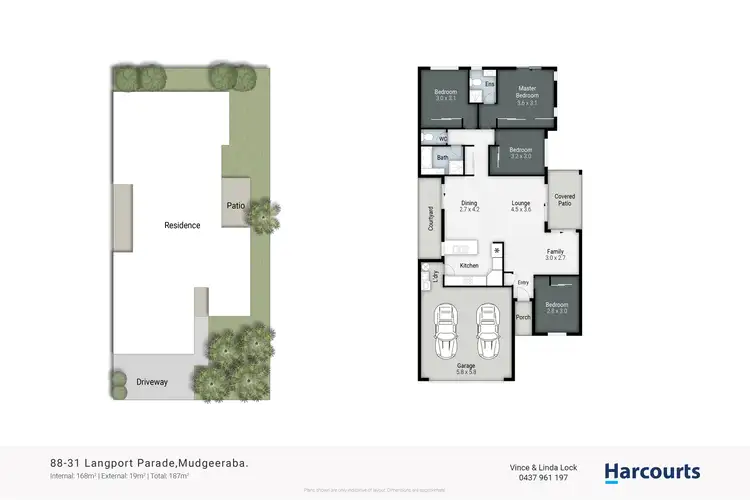 Floorplan of Homely villa listing, 88/31 Langport Parade, Mudgeeraba QLD 4213