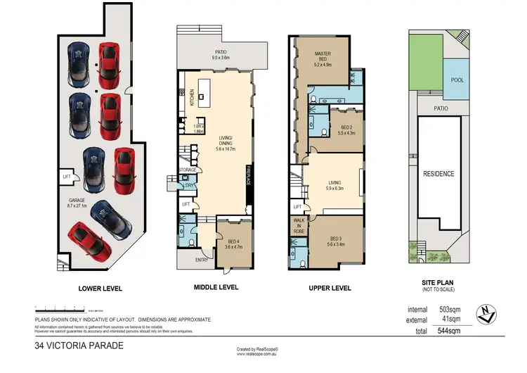 Floorplan of Homely house listing, 34 Victoria Parade, Clayfield QLD 4011