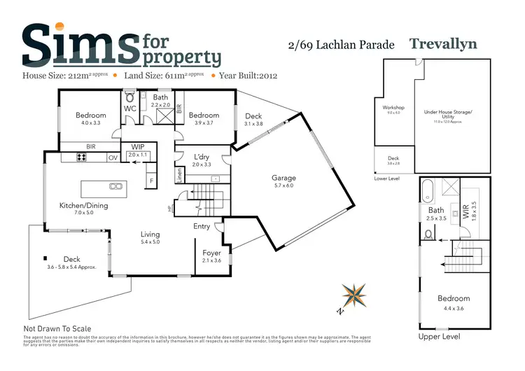Floorplan of Homely house listing, 2/69 Lachlan Parade, Trevallyn TAS 7250