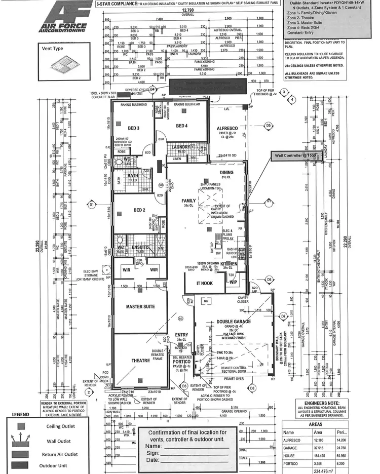Floorplan of Homely house listing, 4 Engle Close, Maddington WA 6109
