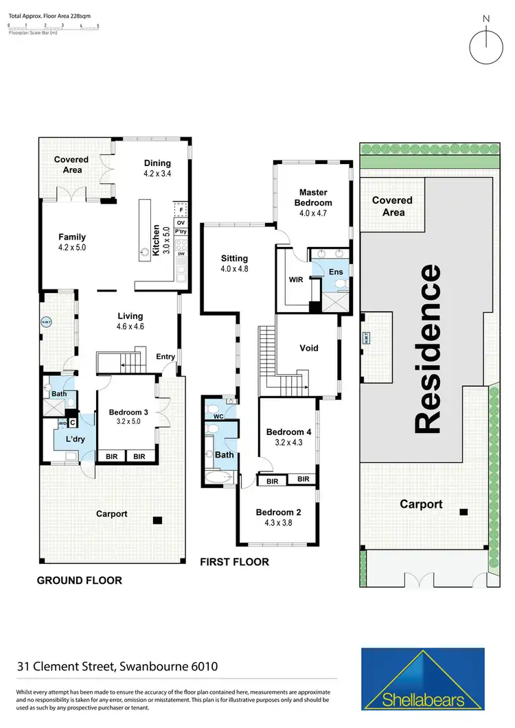 Floorplan of Homely house listing, 31 Clement Street, Swanbourne WA 6010