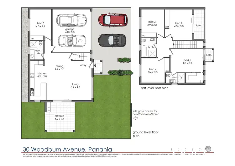 Floorplan of Homely house listing, 30 Woodburn Avenue, Panania NSW 2213